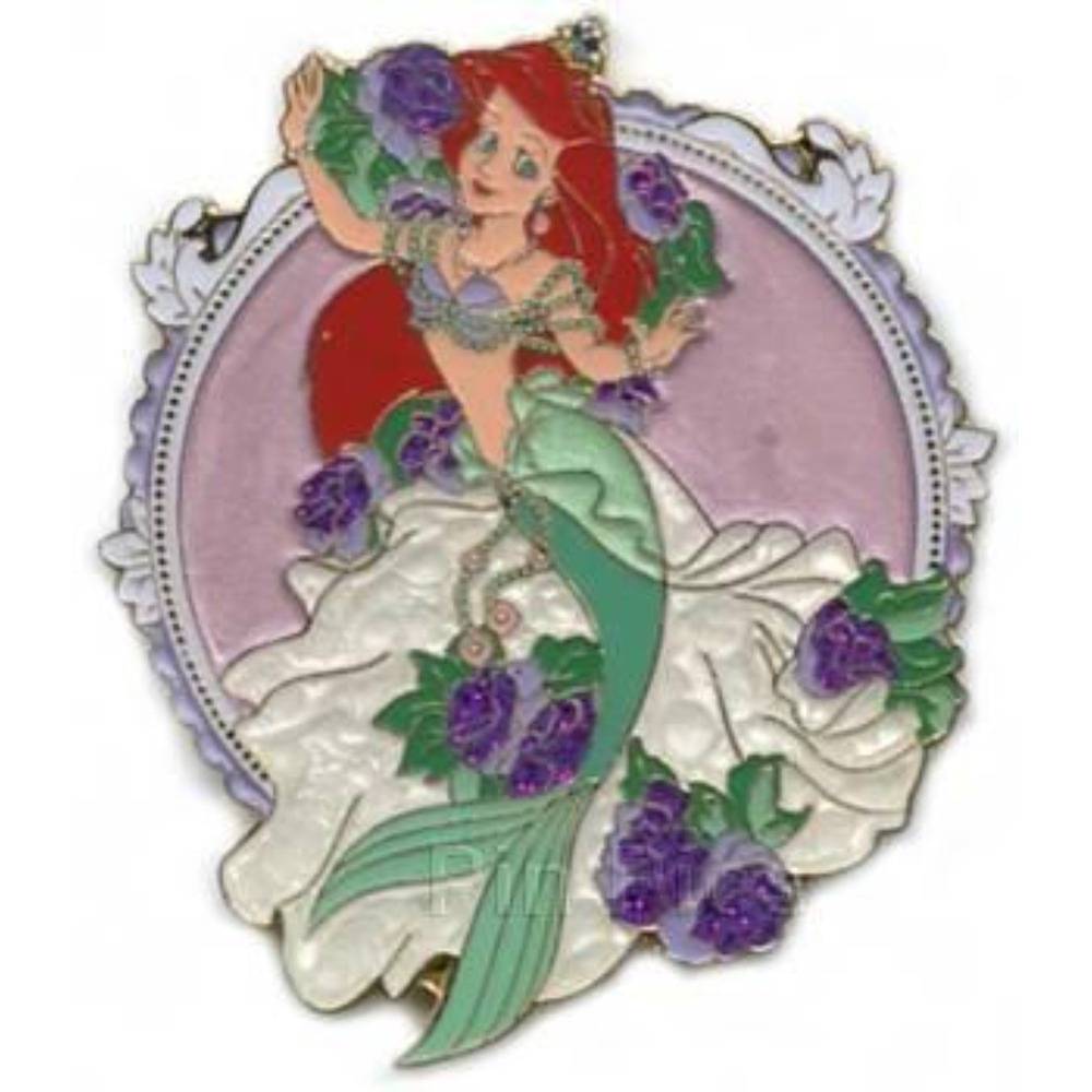 Disney Pin Ariel Little Mermaid Princess Bride Wedding‎ Japan Tokyo  TDR 73361